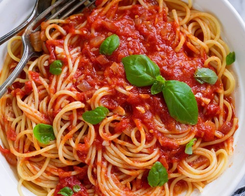 Marinara pasta