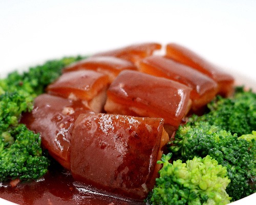 Stewed Pork Belly in Sweet Soy Sauce 秘制东坡肉