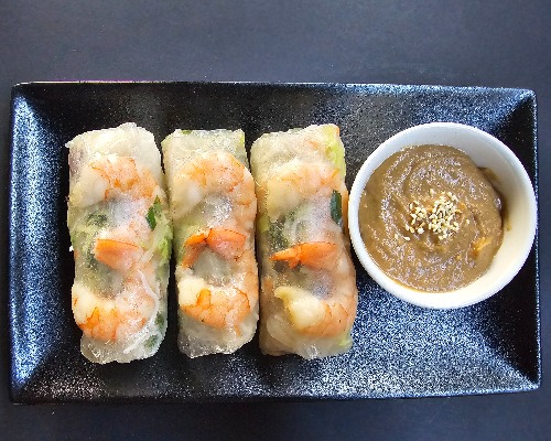 Fresh paper rolls: