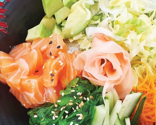 [Poke Bowl] Fresh Salmon