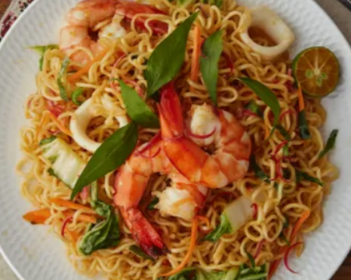 Maggie Goreng Prawn