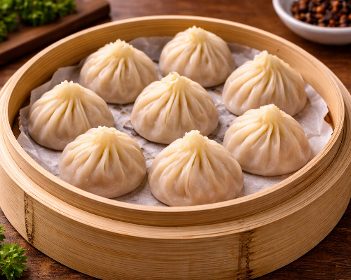05小笼包Steamed Shanghai juicy bun(8 pcs)Pork