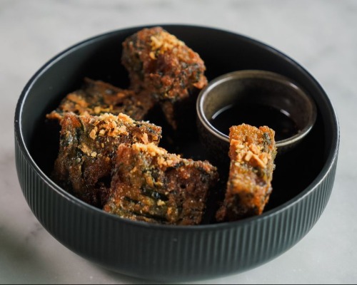 Chive Cake (Vegan)