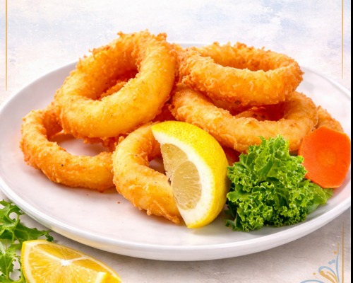 B4-Crispy fried squid rings