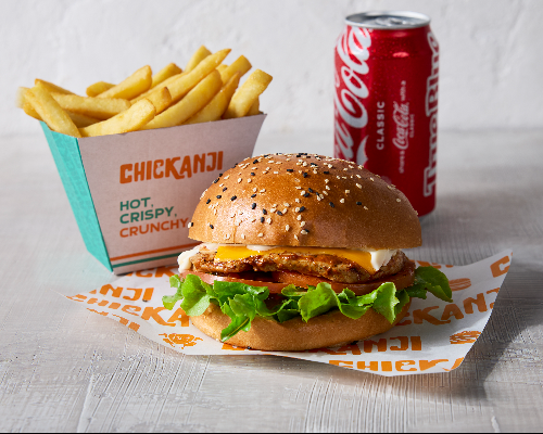 GRILLED CHICKEN BURGER MEAL