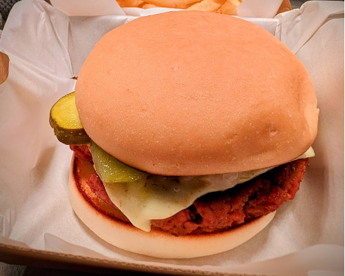 (GF) Cheesy Smash Burger