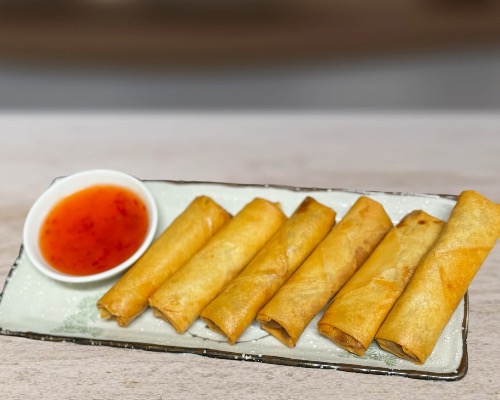 Chả Giò Chay — Vegetarian Spring Rolls (6)