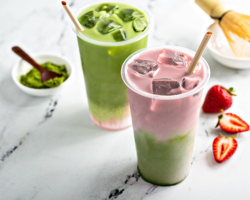 Iced Matcha Strawberry