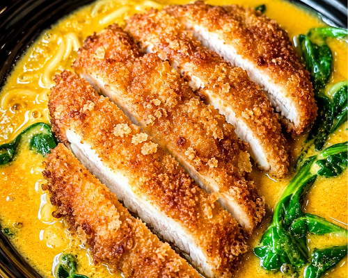 Crispy Chicken Laksa