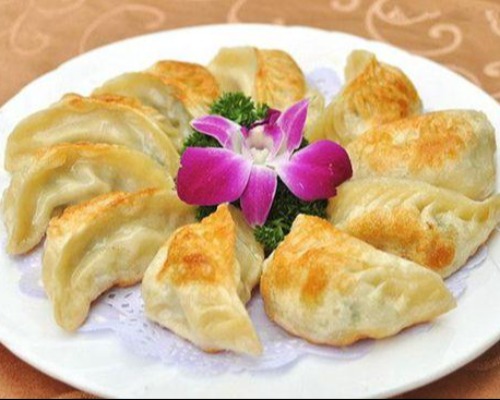 素锅贴^Pan Fried Vegetable Dumplings (15pcs)